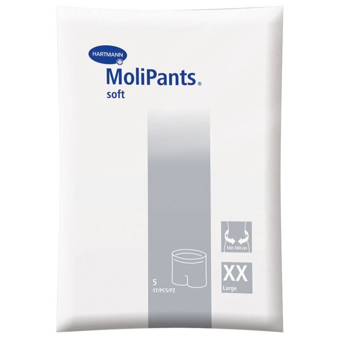 MoliPants soft/МолиПанц софт - удлиненные штанишки для фиксации прокладок Hartmann  