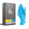 Перчатки BENOVY™ нитриловые (50 пар), голубой (M)
