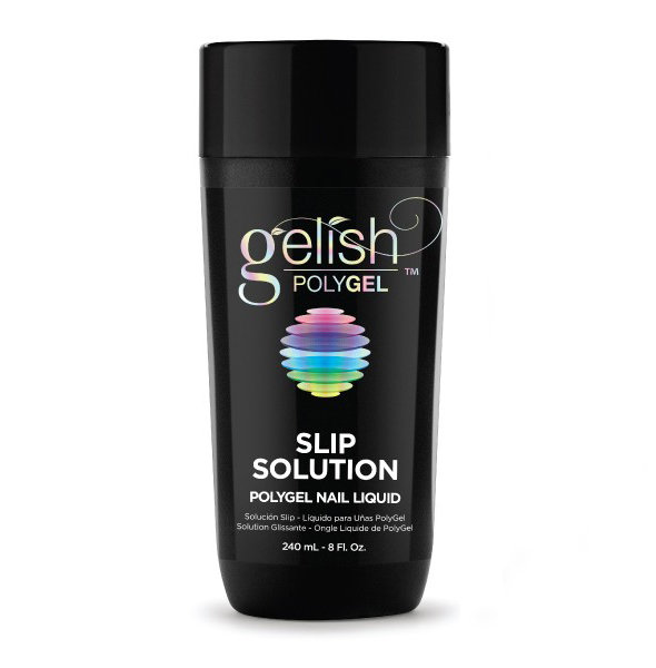 Gelish, конструирующая жидкость polygel slip solution nail liquid, 240 мл