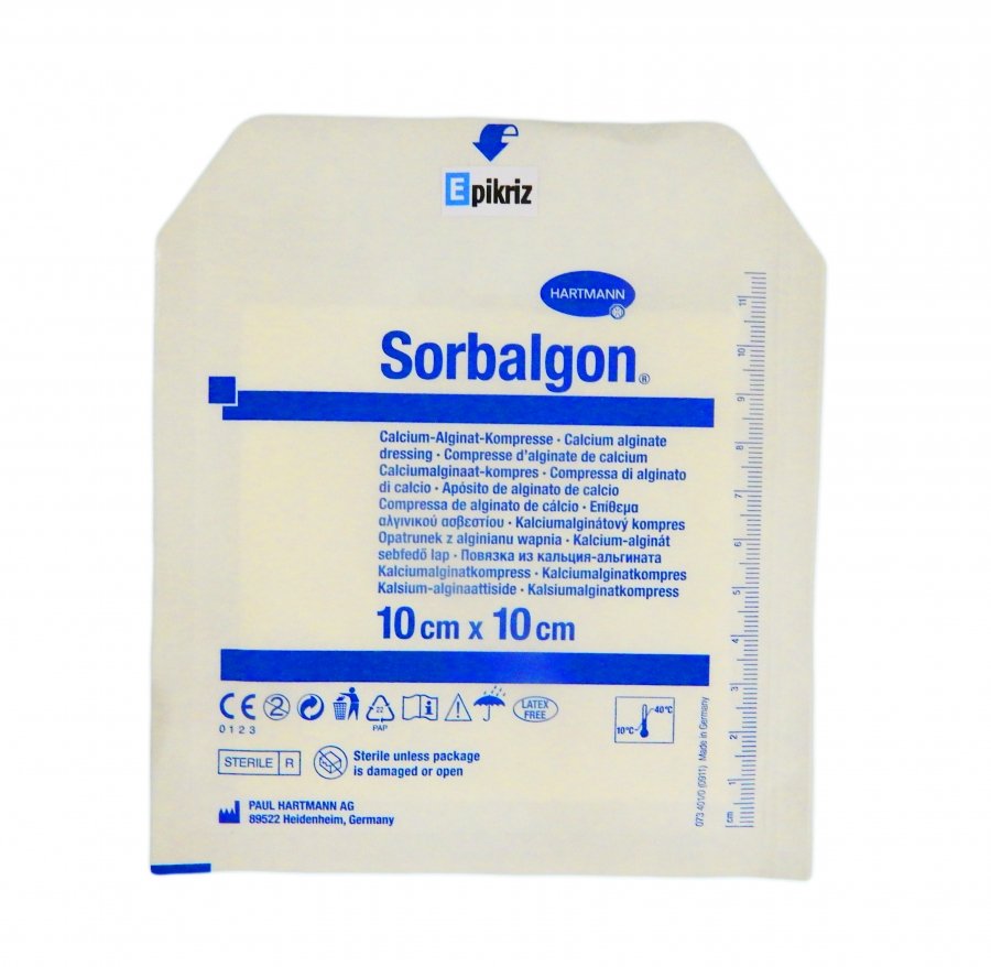 Sorbalgon® / Сорбалгон - повязки из волокон кальция-альгината Hartmann 