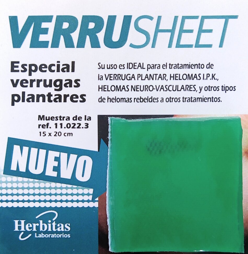 VerruSheet – гелевая разгрузка с маслом чайного дерева
