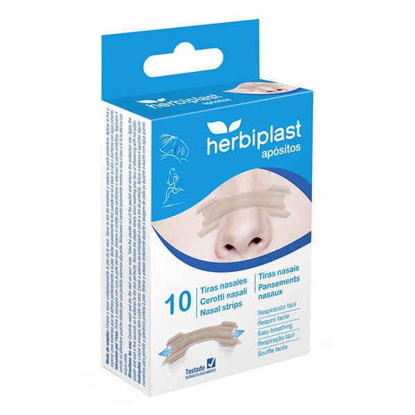 Назальный пластырь для облегчения дыхания Herbiplast